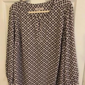 Another favorite! Print blouse from the Loft